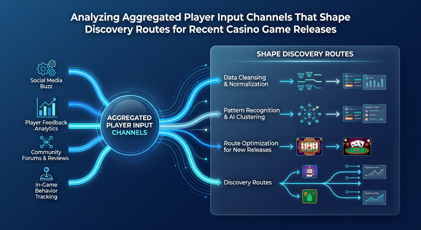 Analyse-Dashboard mit aggregierten Spieler-Inputs und Casino-Game-Discovery-Metriken