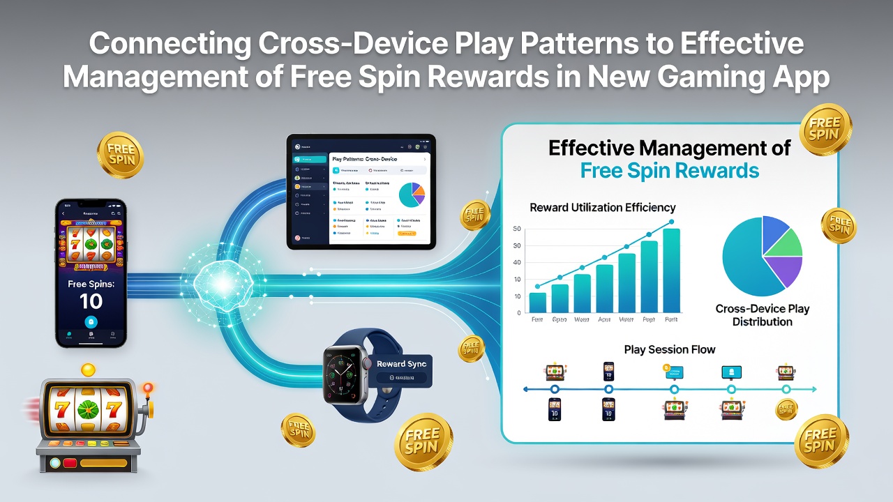 Darstellung von Datenanalysen zu Free-Spin-Rewards über verschiedene Geräte hinweg