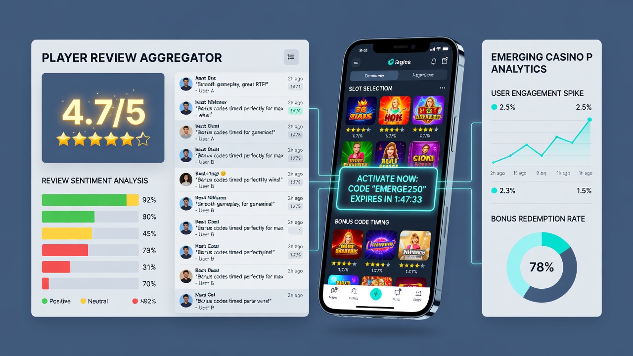 Mobile Slot-Auswahl basierend auf Spieler-Feedback und Bonus-Timing in neuen Plattformen