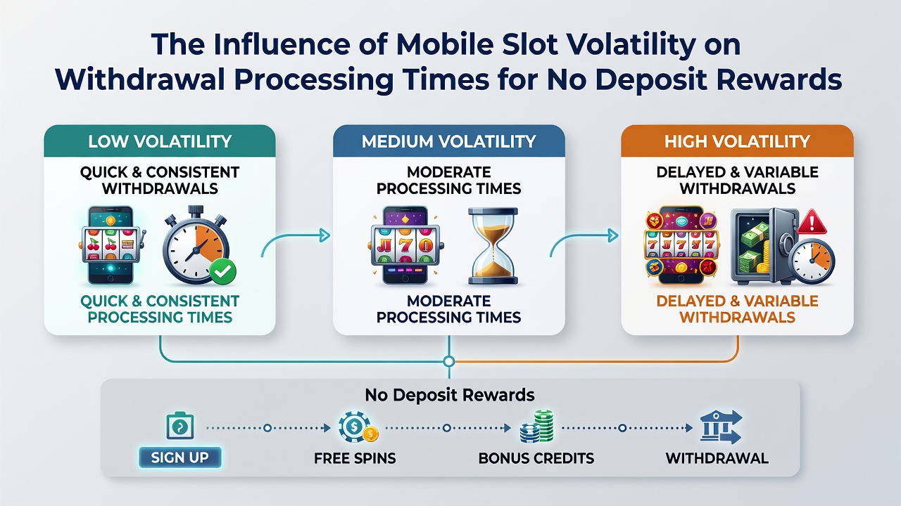 Diagramm zur Korrelation von Slot-Volatilität und Auszahlungszeiten in mobilen Casino-Anwendungen