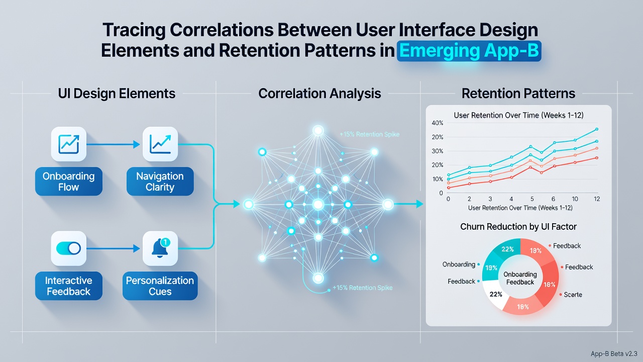 Analyse von Retentionsdaten in mobilen Gaming-Netzwerken mit Fokus auf UI-Design
